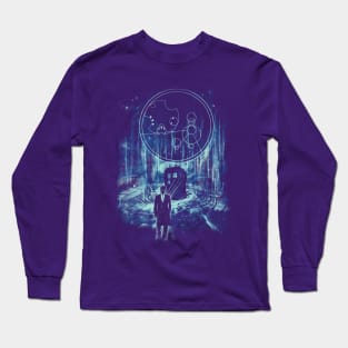 i am the doktor -blue version Long Sleeve T-Shirt